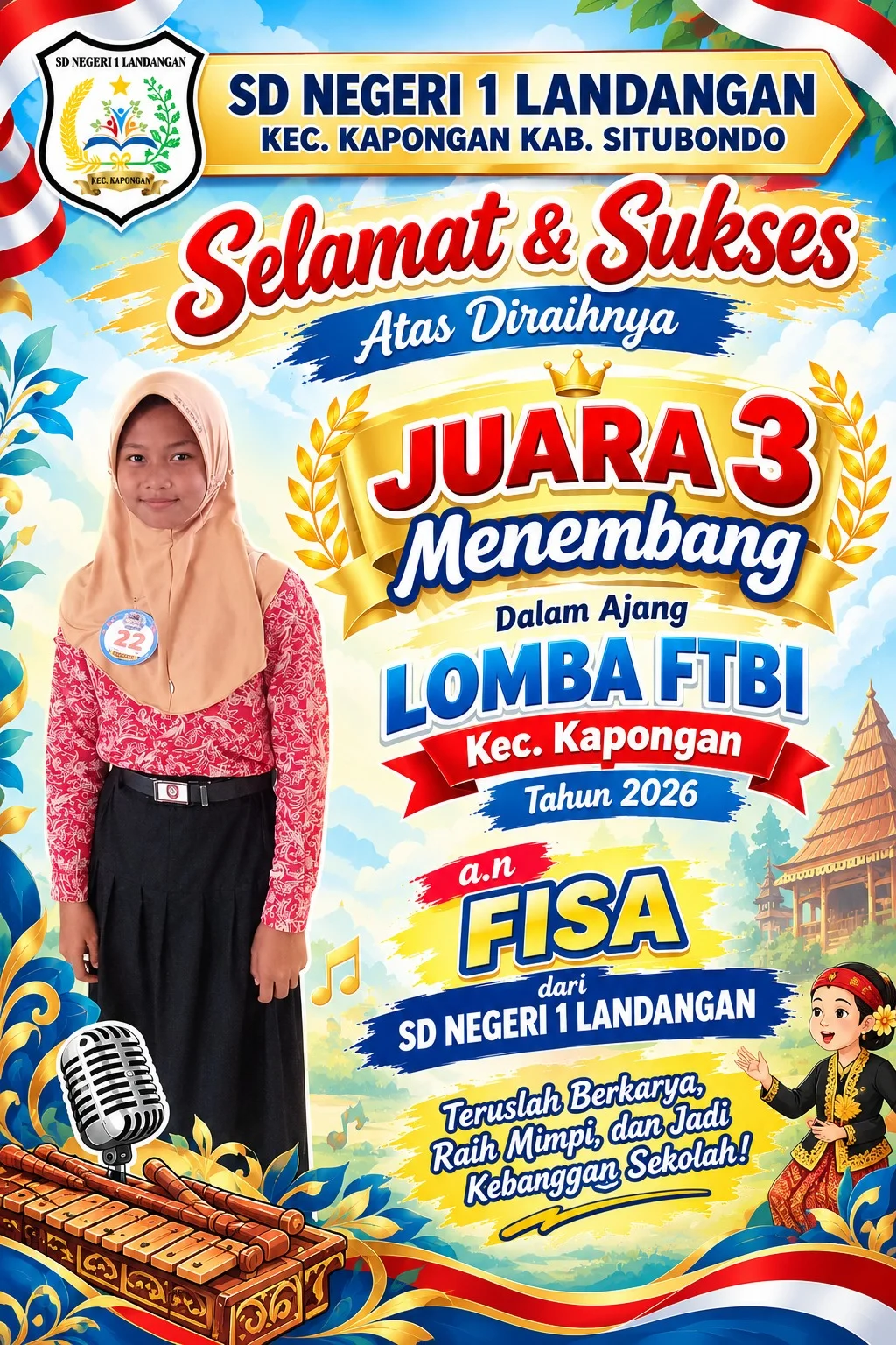 Lomba FTBI Kecamatan Kapongan