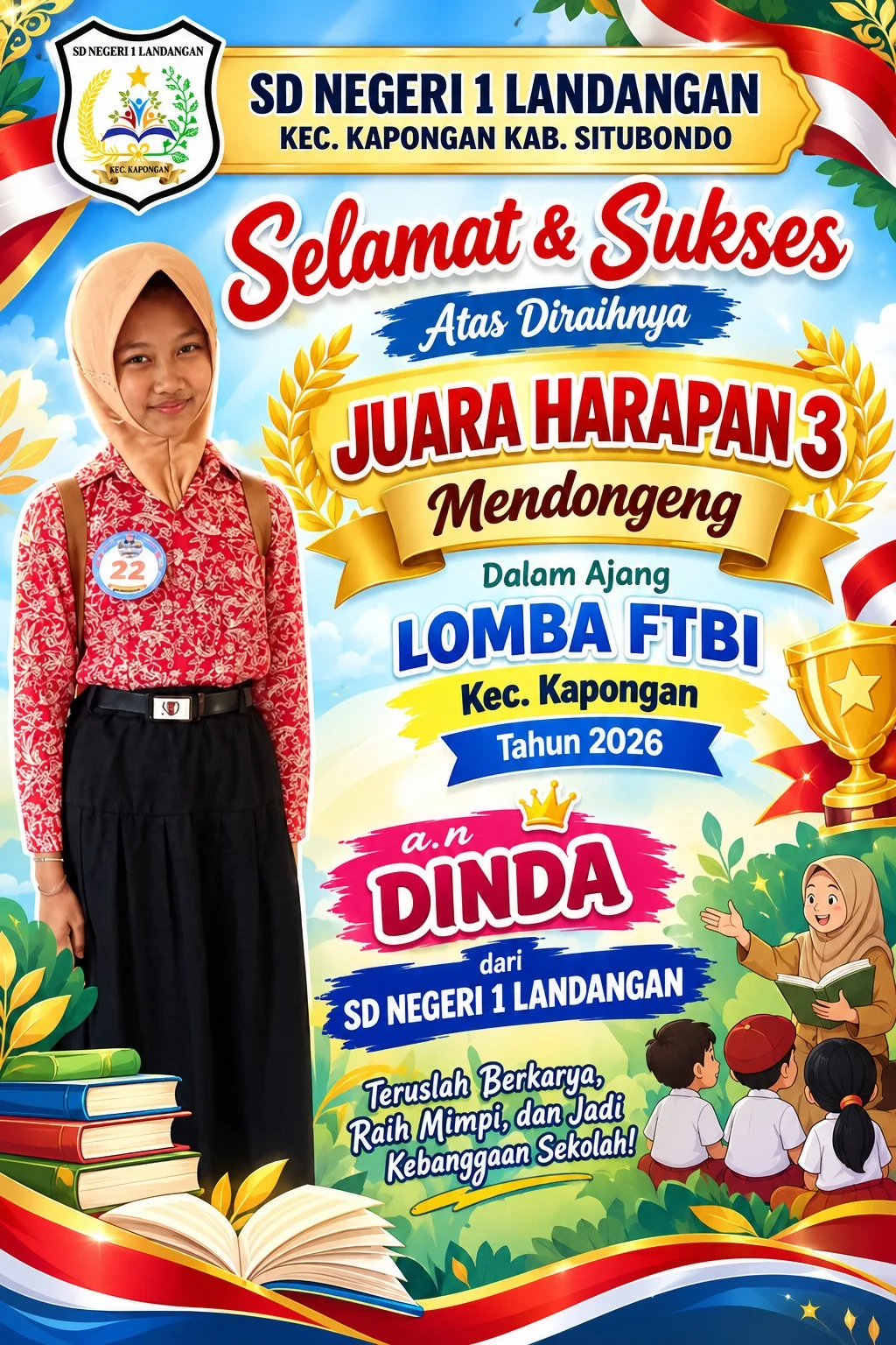 LOmba Festival Tunas Bahasa Ibu (FTBI)